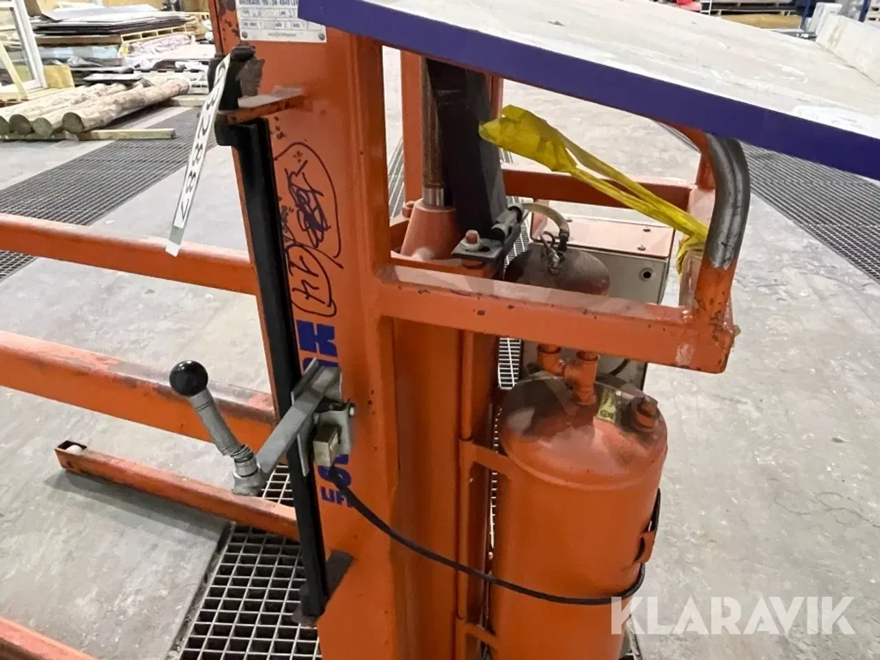 Billede 12 - Manuel/hydraulisk stabler Kallesøe 1000kg