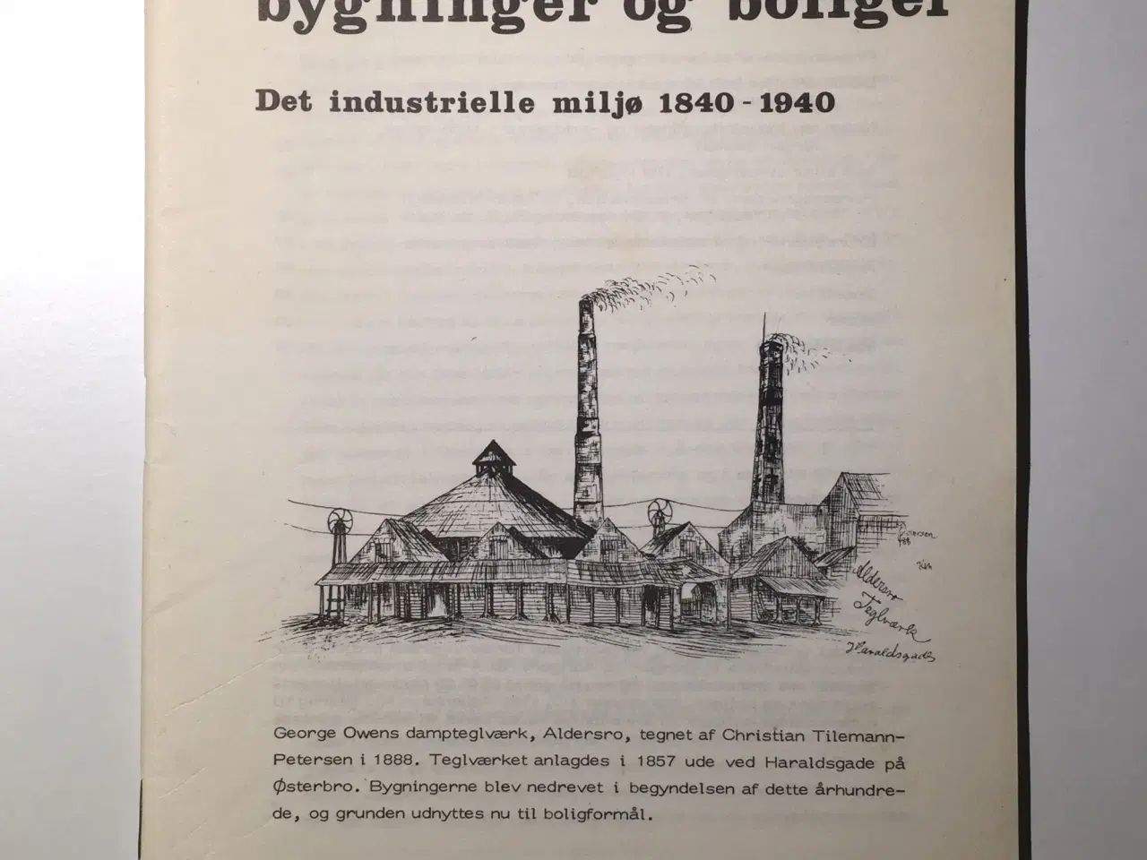 Billede 1 - Industrialismens bygninger og boliger nr. 1, 1975