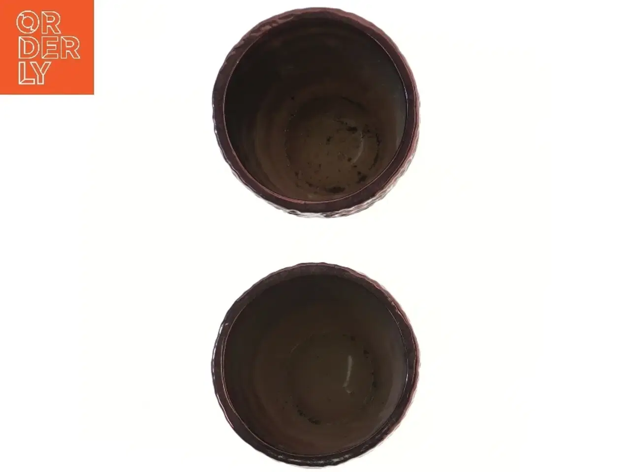 Billede 2 - Lyserøde vaser fra I. C. Lauvring (str. 2 styk, 12x13,5 cm)