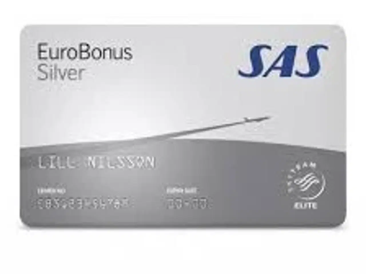 Billede 1 - SAS EuroBonus Sølv-medlemskab sælges - senest 31/5
