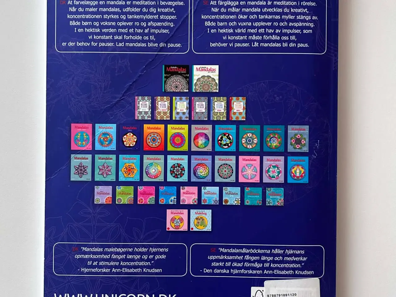 Billede 4 - Mandalas Cirkus tegne-/malebog