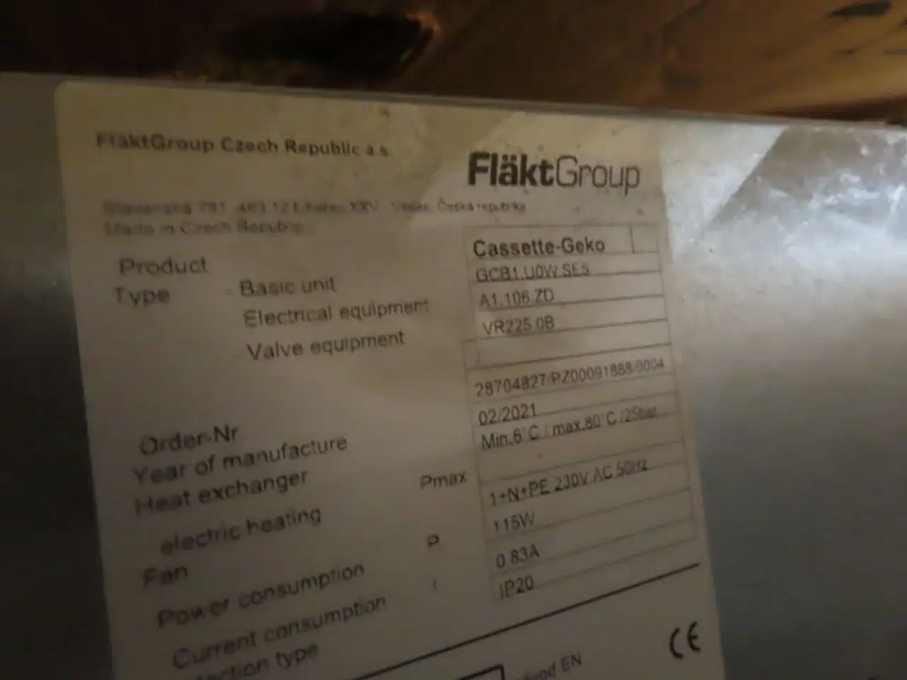 Billede 3 - Lofekassette FLÄKTGROUP
