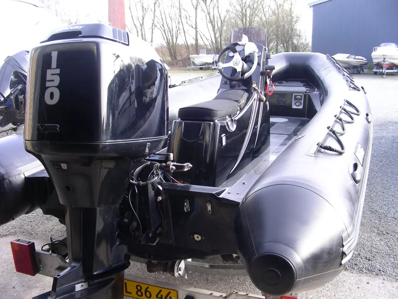 Billede 6 - m Mercury 135 Optimax V6 og indregistreret Variant trailer