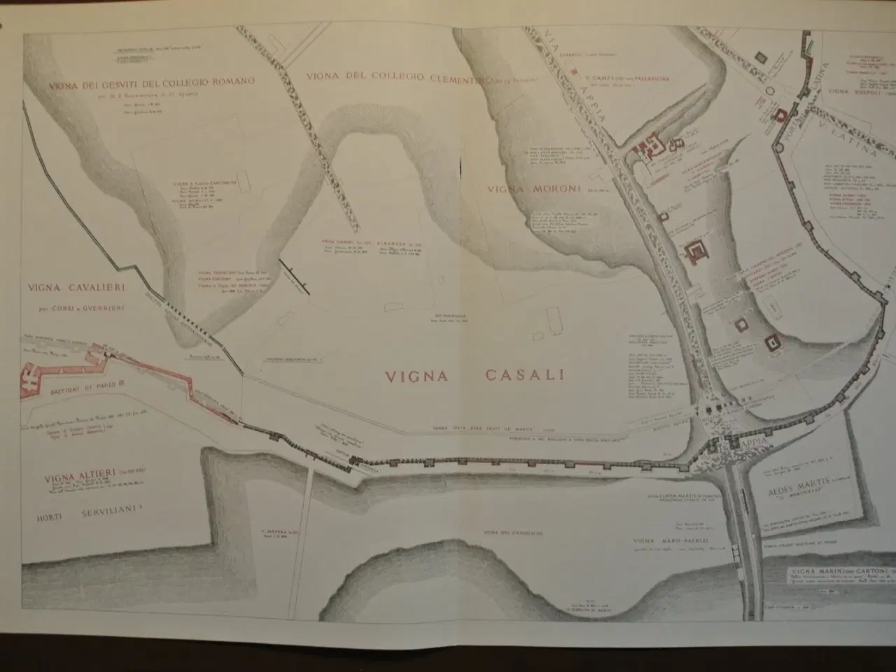 Billede 4 - forma urbis romae - 46 kort i mappe. , af rodolfo 