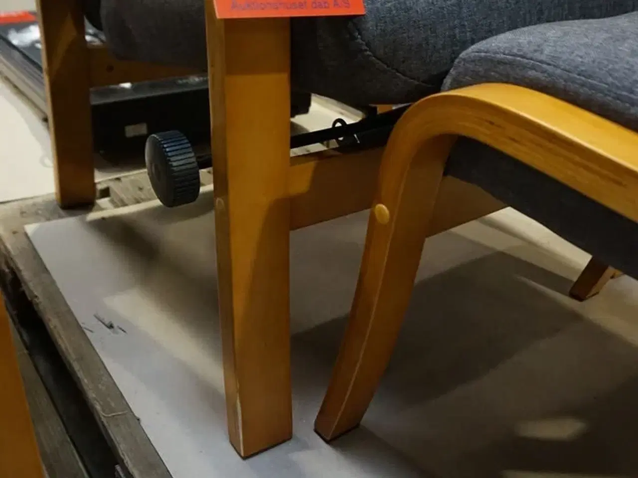 Billede 5 - Otium lænestol inkl. fodskammel - grå