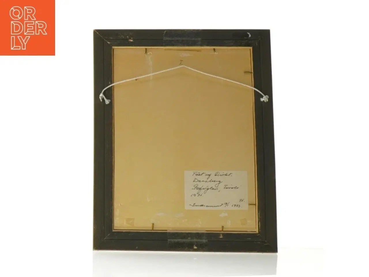 Billede 2 - Indrammet tryk (str. 30,5 x 25,5 cm)