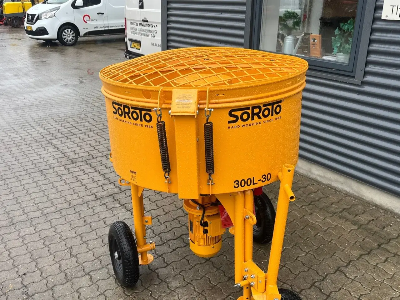Billede 2 - Soroto Betonblander 300l Tvangsblander NY