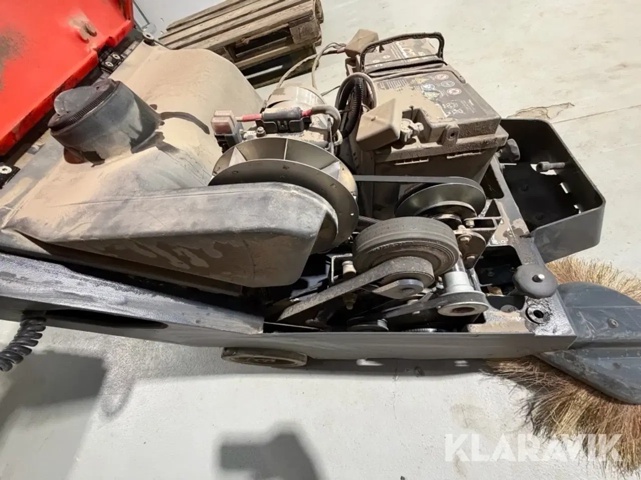 Billede 12 - Fejemaskine Hako Hamster 650 Batteridrevet