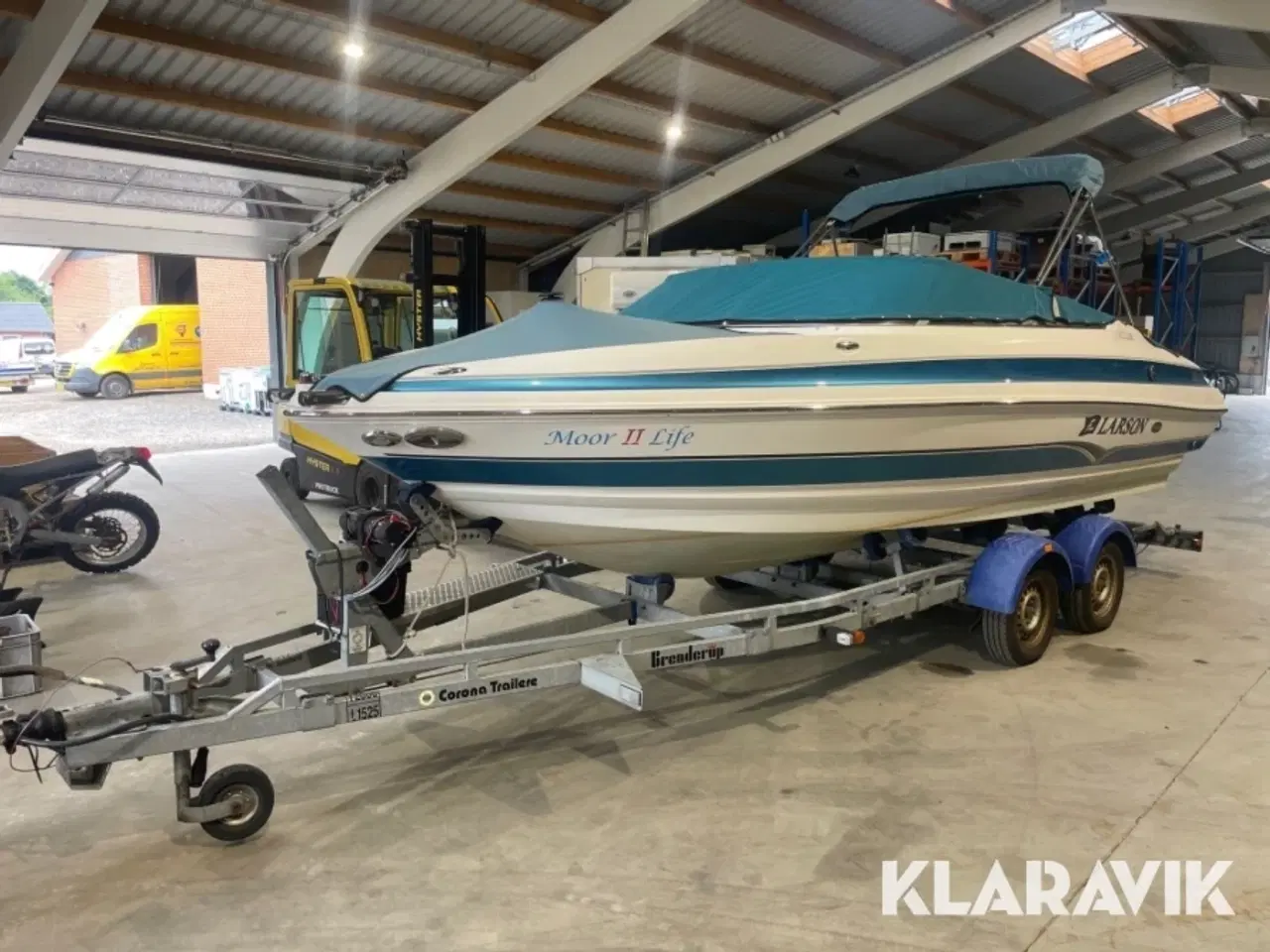Billede 1 - Båd Larson LXI 208 med bådtrailer