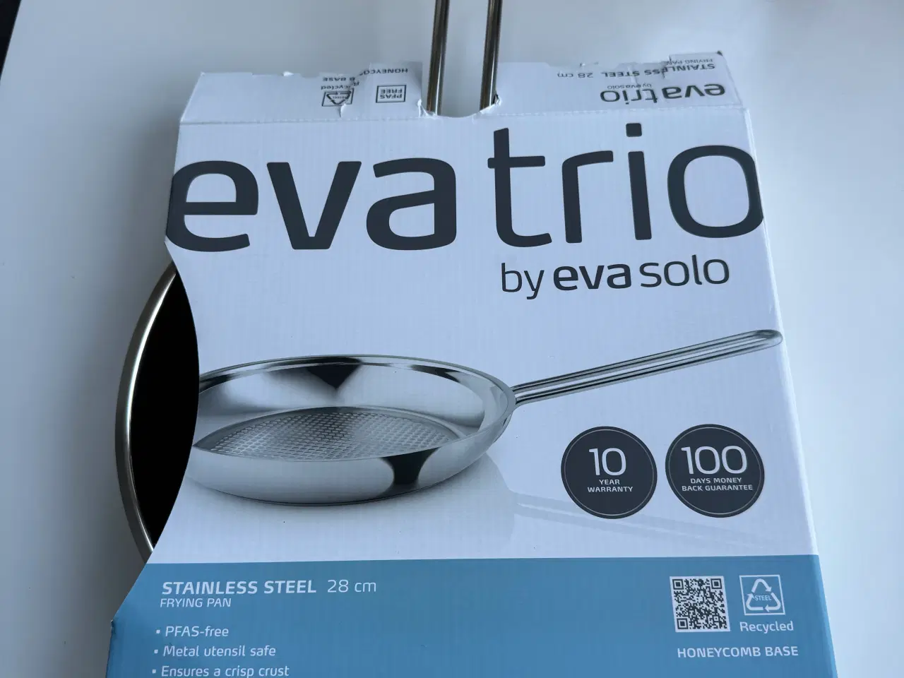 Billede 2 - Eva trio stainless steel stegepander 20 og 28 cm