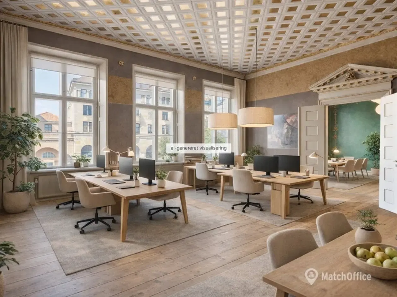 Billede 5 - Lyst og inspirerende kontor med unikke detaljer