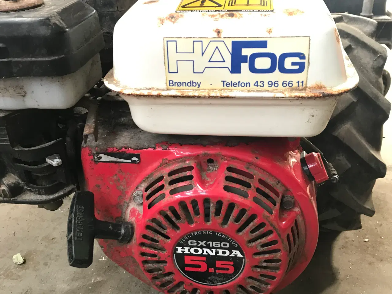 Billede 1 - NIBBI brik 3 fejemaskine frem og bak næsten ny kos