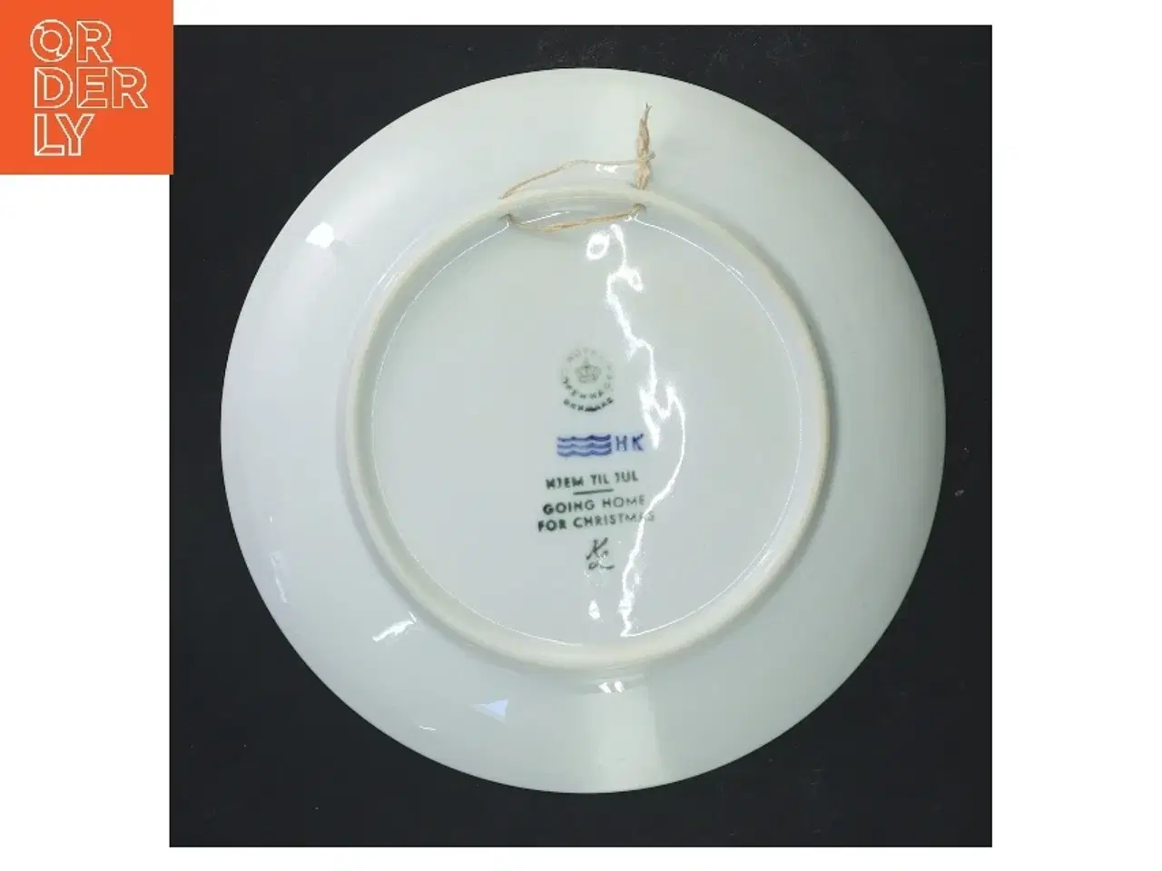 Billede 3 - Dekorativ platte fra1973 fra Royal Copenhagen (str. Ø 18,5 cm)