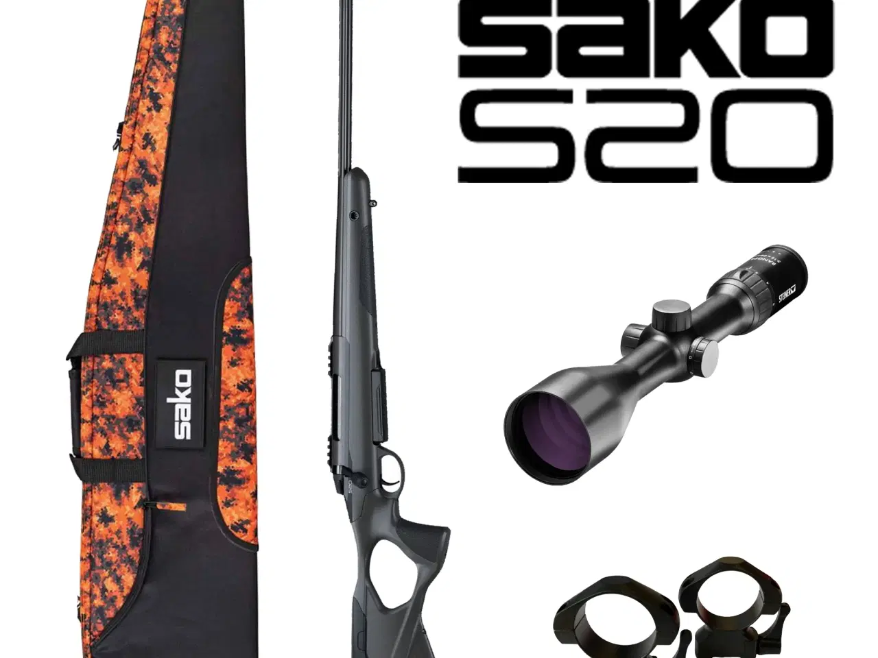 Billede 1 - Sako S20 Hunting pakkeløsning 30-06 – komplet jagtriffel-sæt med Steiner optik