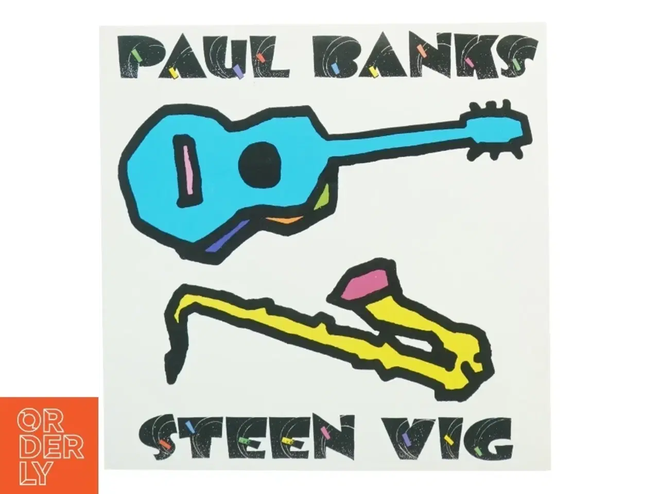 Billede 1 - Vinylplade af Paul Banks & Steen Vig (str. 31 x 31 cm)