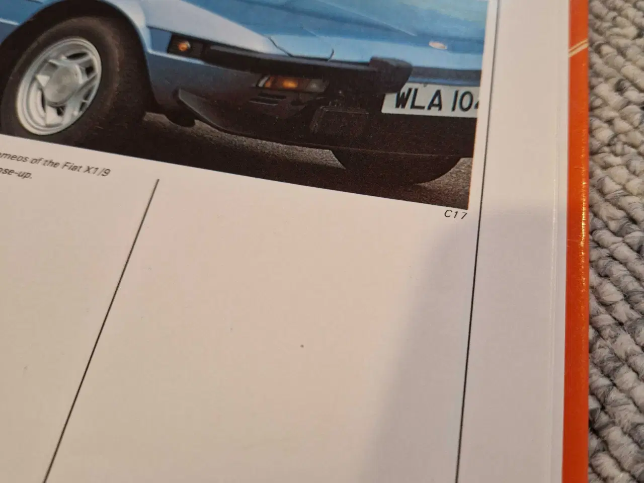 Billede 3 - Fiat x1/9