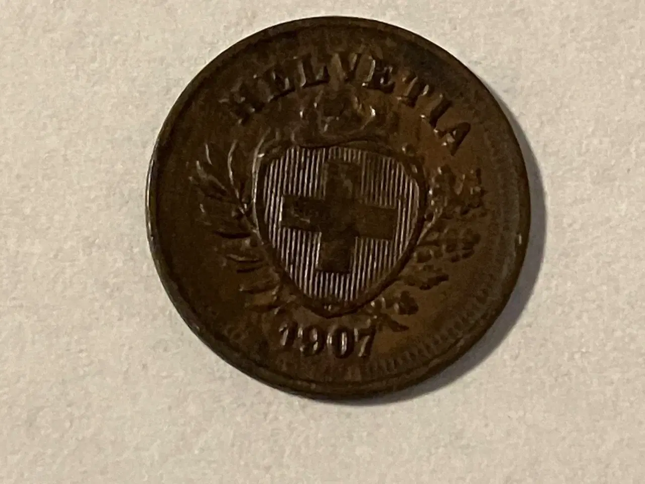 Billede 1 - 1 Rappen Switzerland 1907