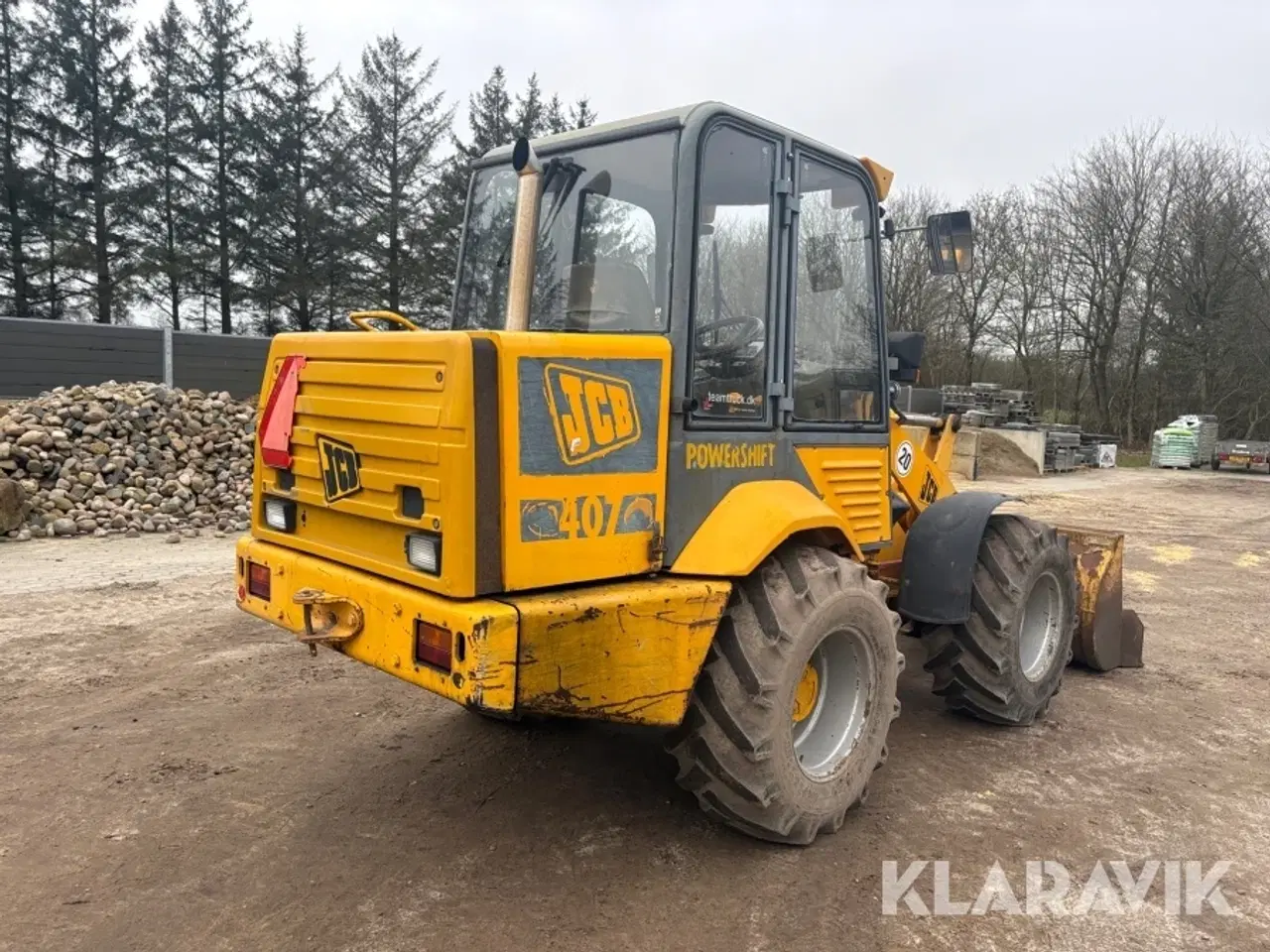 Billede 5 - Gummiged JCB 407
