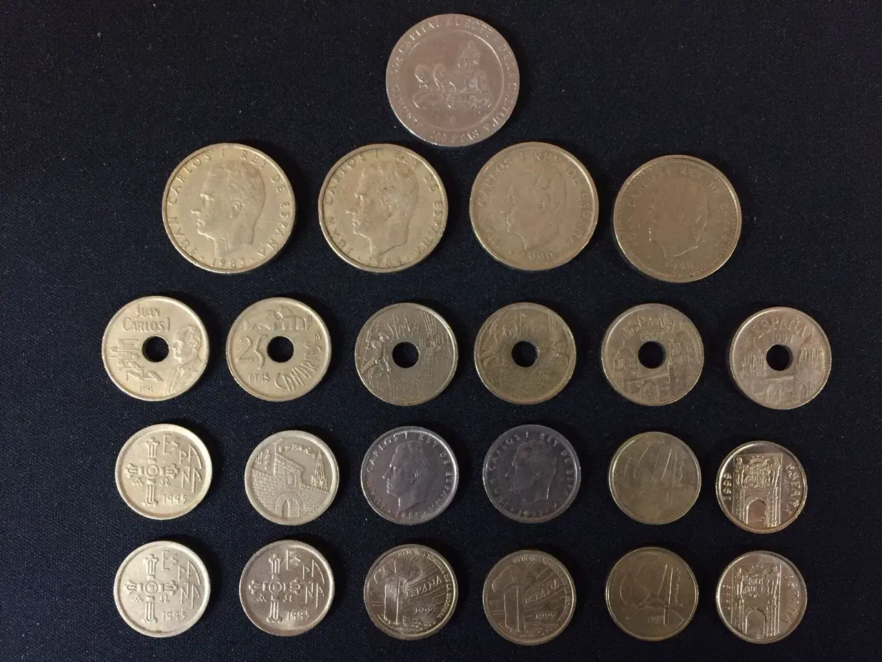 Billede 2 - Mønter, pesetas