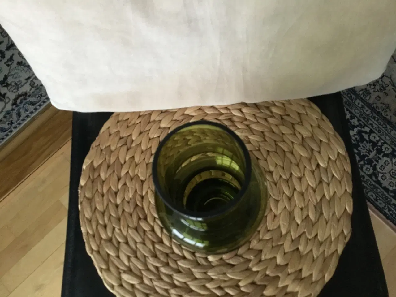 Billede 4 - Elegant mundblæst kunstglasvase