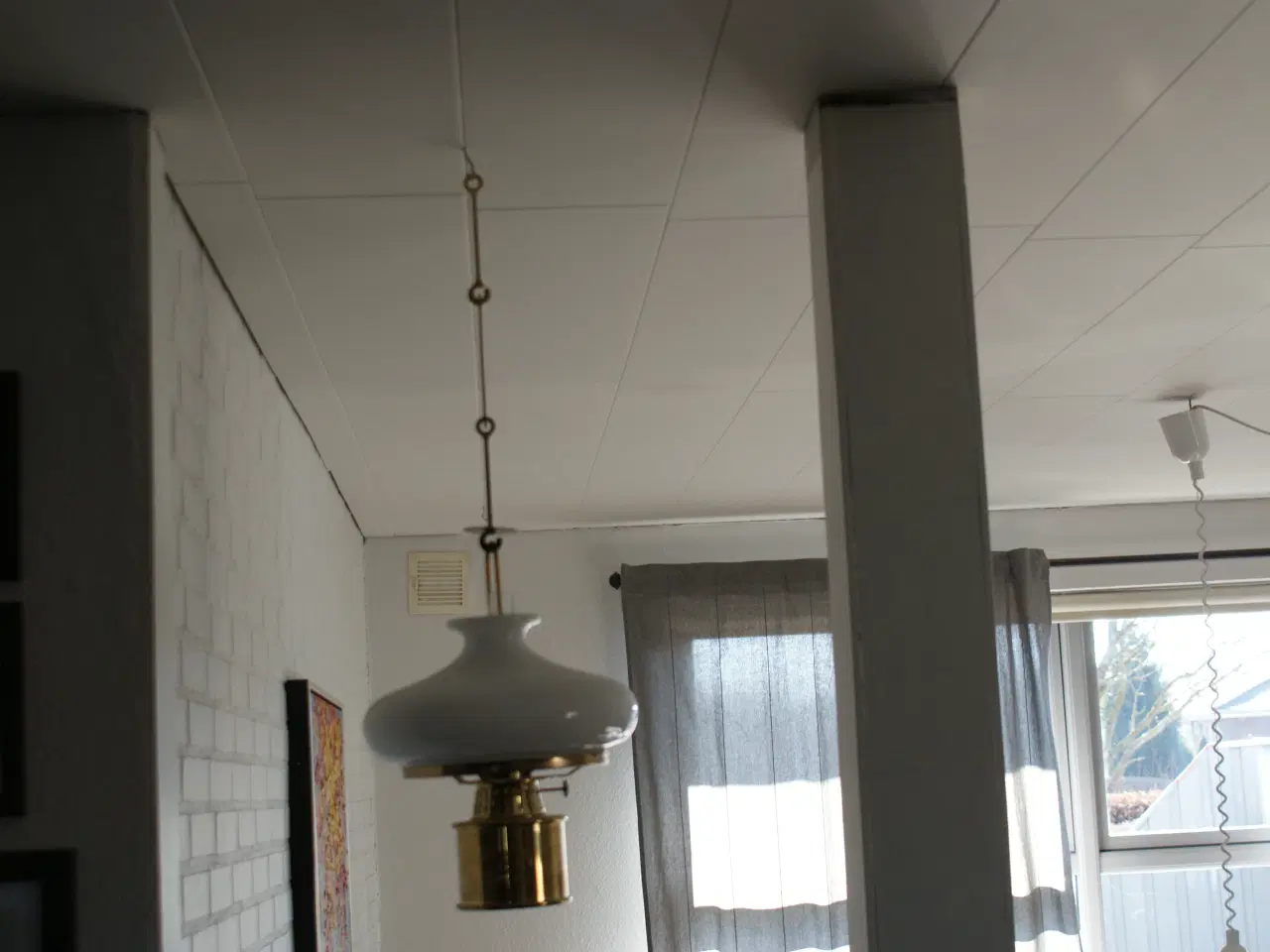 Billede 3 - Messing lampe