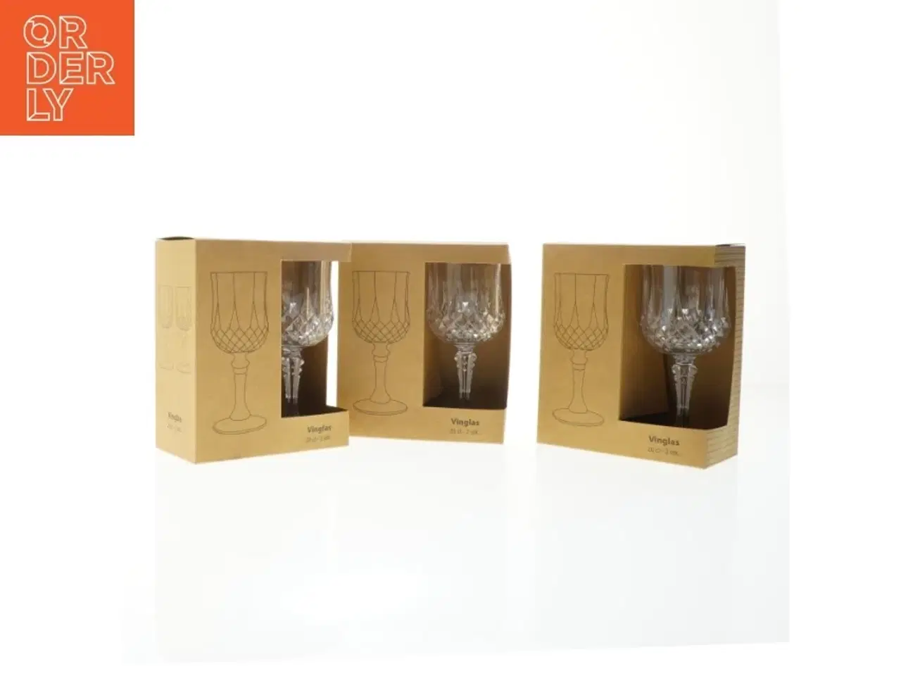 Billede 1 - Plast vinglas (str. 6 styk. 20 cl)