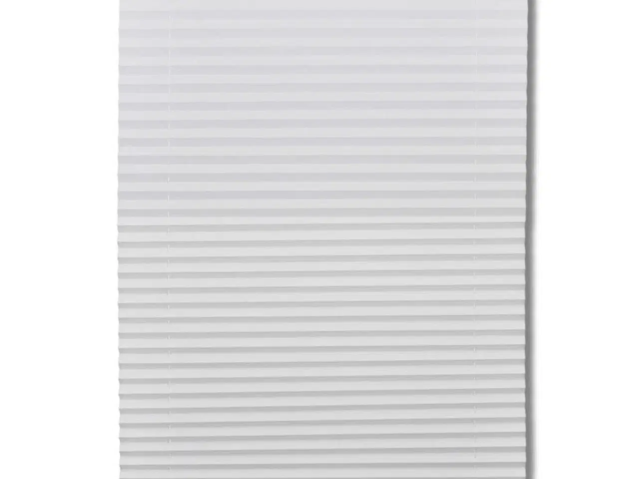 Billede 2 - Plisségardiner 110 x 125 cm hvid
