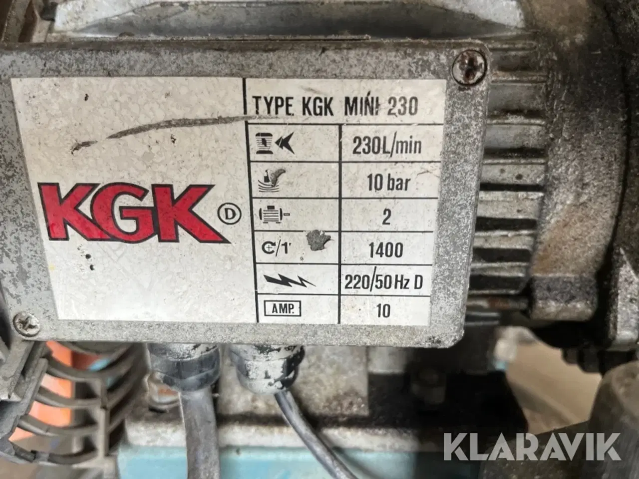 Billede 10 - Kompressor med slange KGK