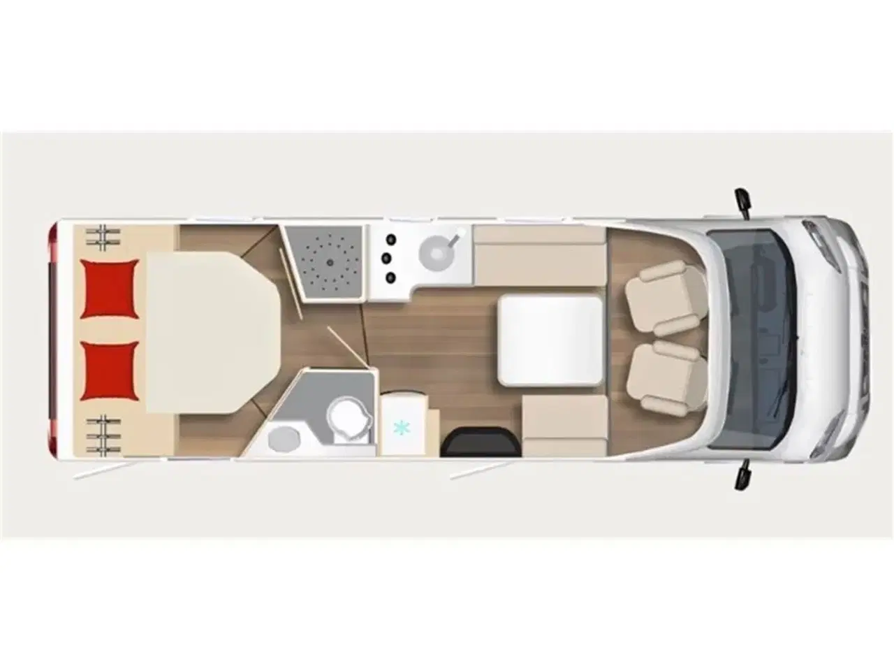 Billede 2 - 2025 - Bürstner Lyseo Time   NYHED 2025! Bürstner Lyseo Time T 732 Skyline - Kommer snart hos Camping-Specialisten.dk