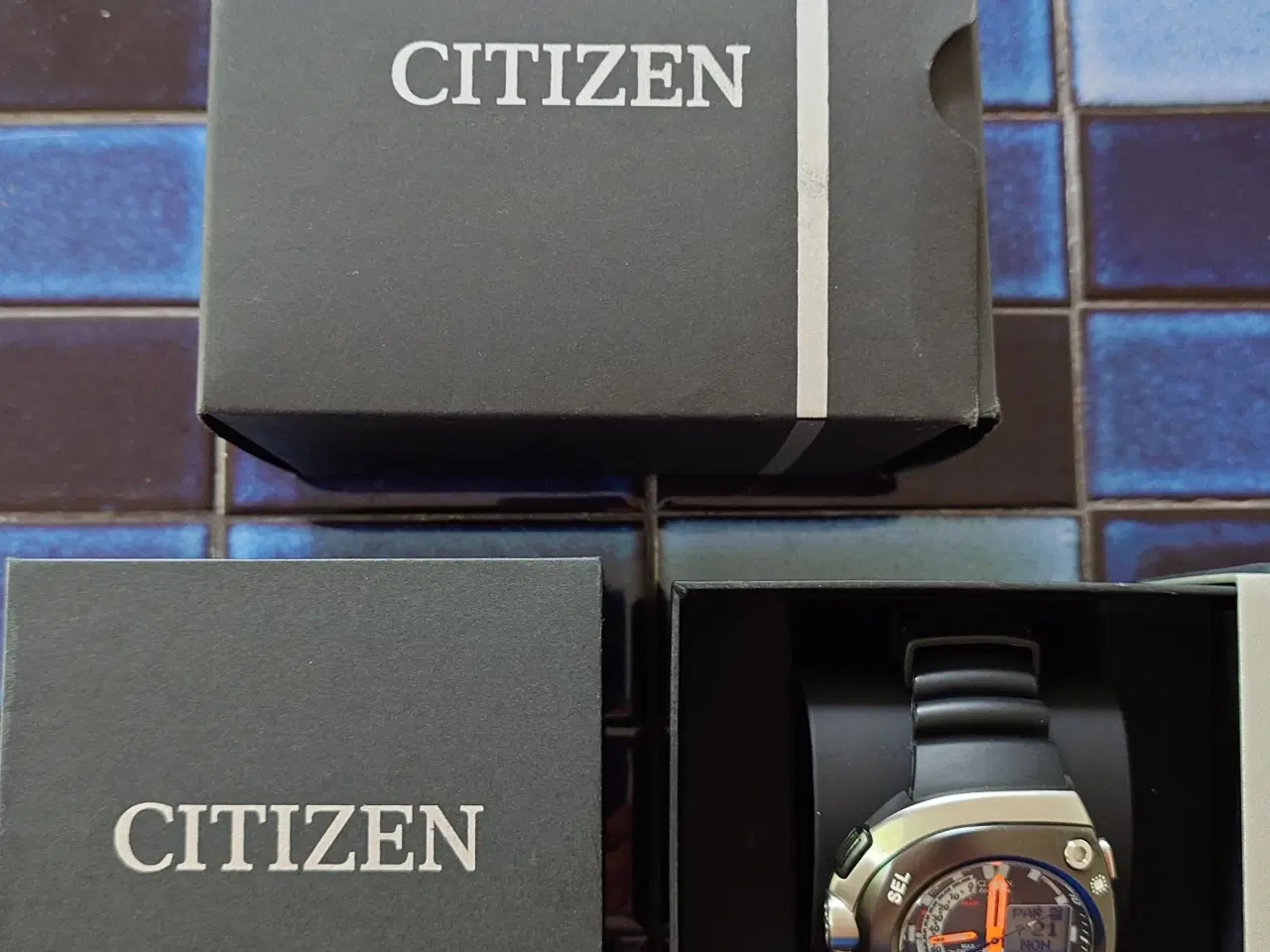 Billede 2 - Citizen dykkerur med dybdemåler