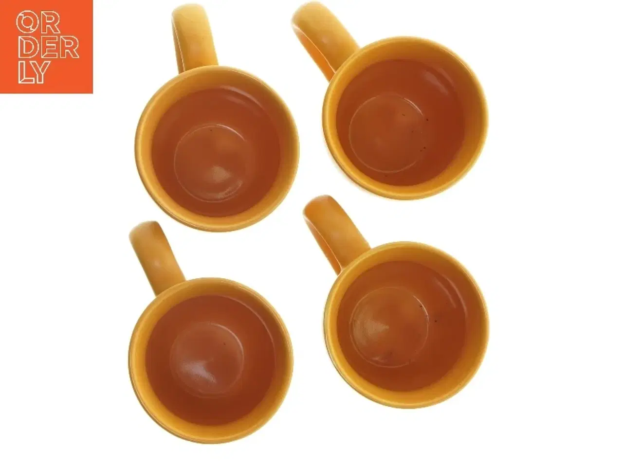 Billede 8 - Gule keramikkrus (str. Ø 9 cm)