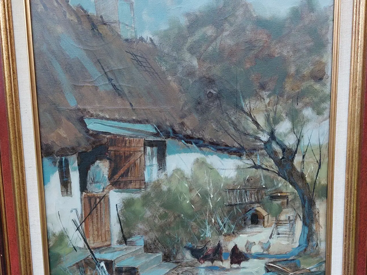 Billede 1 - HENNING BUSK -- oliemaleri