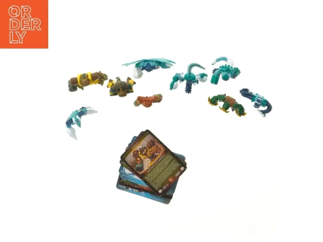Billede 2 - Gormiti figurer og kort fra Gormiti (str. 6 cm)