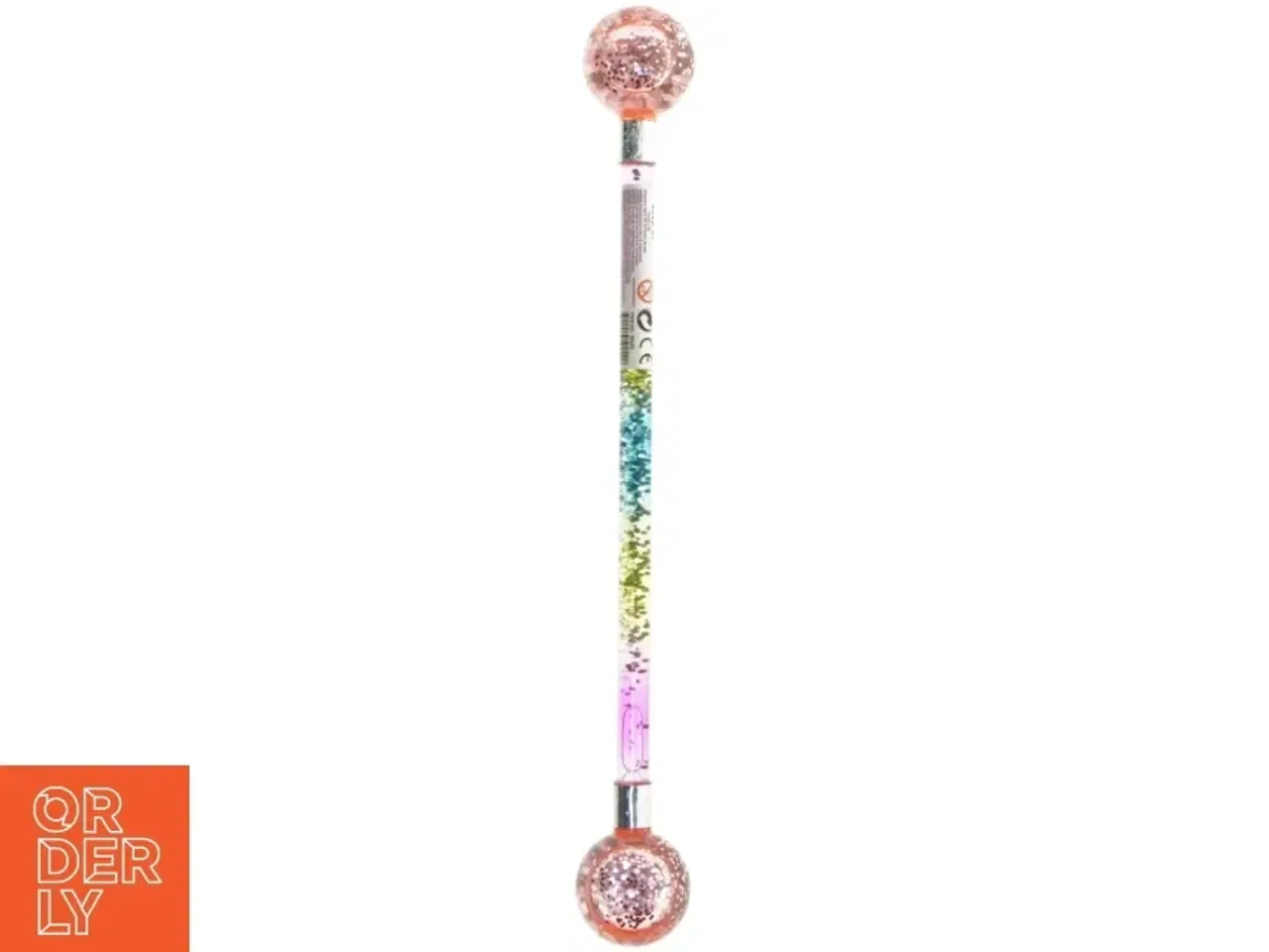 Billede 3 - Glitterstav med kugler fra Robetoy (str. 40 cm)