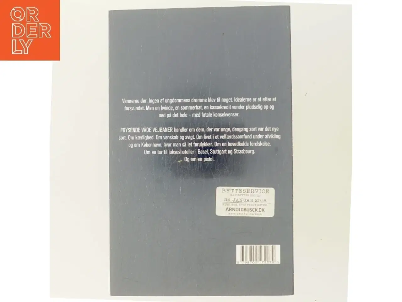 Billede 3 - Frysende våde vejbaner : roman af Jan Sonnergaard (Bog)