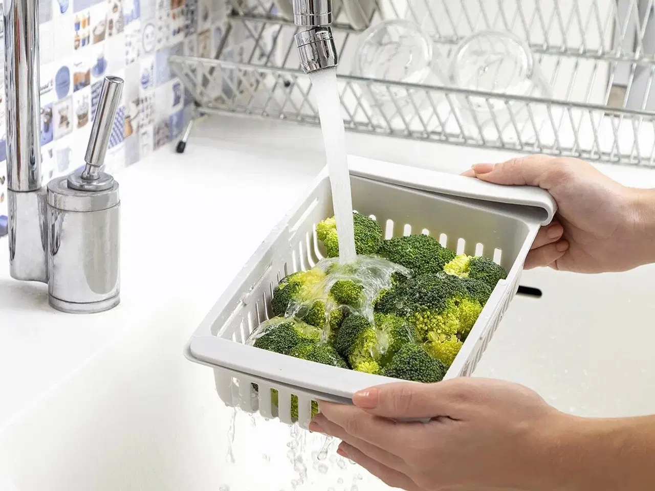 Billede 4 - Friwer - justerbar køleskabsorganiser, 2 stk.