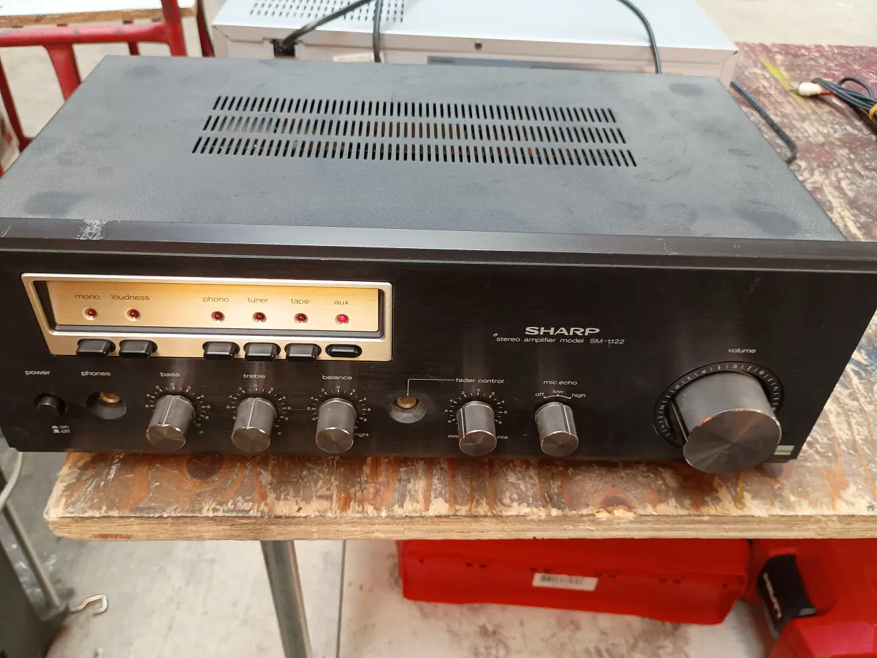 Billede 1 - Sharp Stereo Ampflier, model DM-1122.
