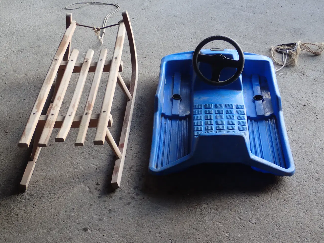 Billede 4 - Kælk og Bobslæde til sneglade børn.