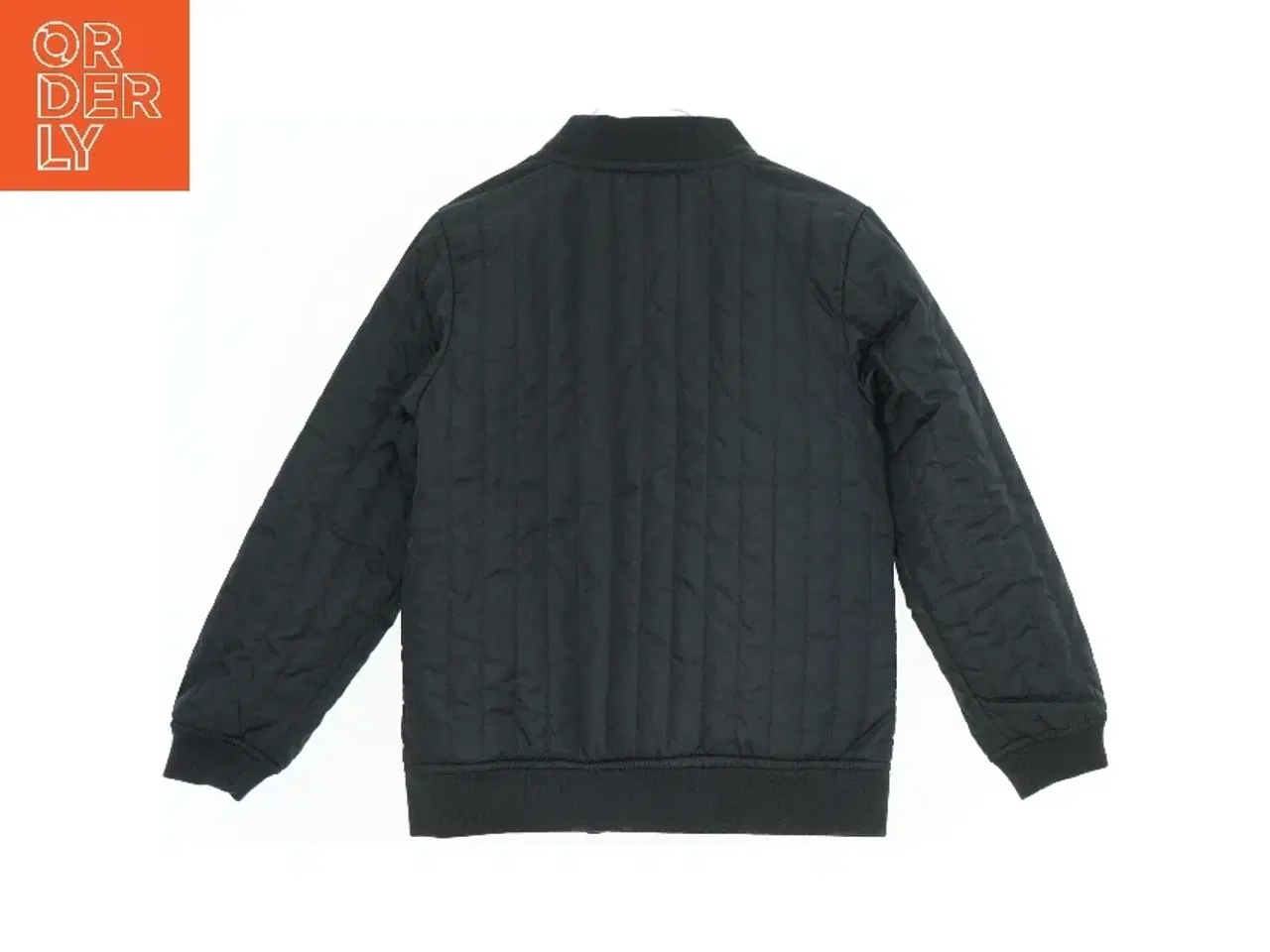 Billede 2 - Sort quiltet jakke til børn fra Kids Up (str. 116)