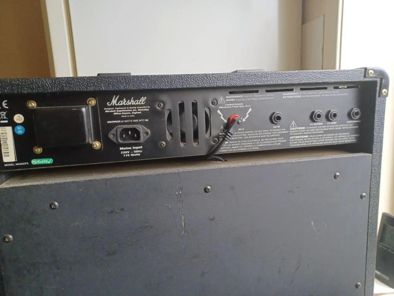 Billede 3 - Marshall MG50DFX guitarforstærker