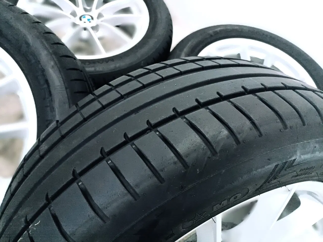 Billede 7 - 5x112 17" ET27 nav 66,6ø BMW sommersæt inkl.TPMS
