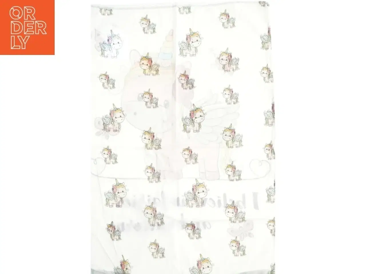 Billede 6 - Barnesengelinned med enhjørning (str. 88 x 62 cm 42 x 37 cm)