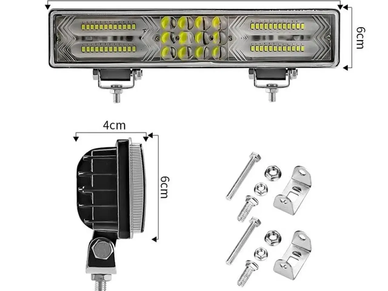 Billede 4 - 3 stk. Arbejdslampe DualForce 60W