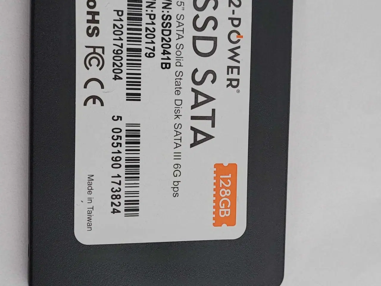 Billede 1 - SSD 128GB – virker perfekt – klar til brug