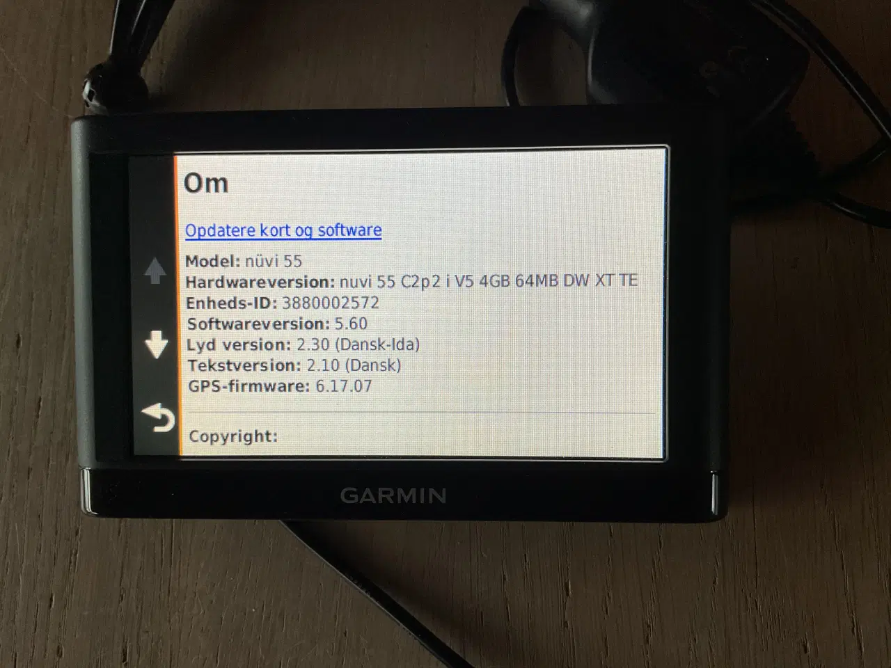 Billede 2 - Garmin Nüvi 55 GPS
