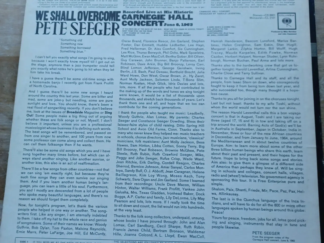 Billede 4 - Pete Seeger LP'er