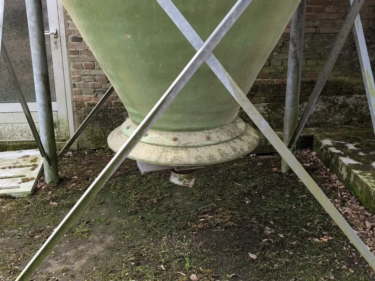 Billede 2 - Flex 40m3 glasfibersilo uden indblæsningsrør