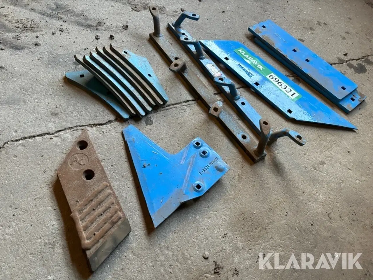 Billede 1 - Tilbehør til vendeplov Lemken