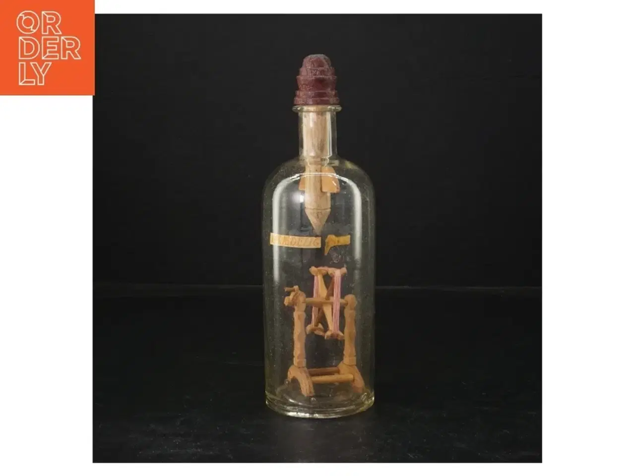 Billede 2 - Skib i flaske (str. 21 cm)