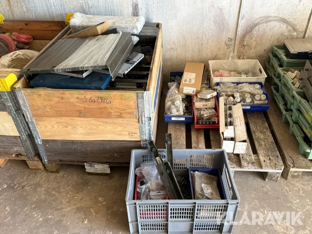 Billede 1 - Elmaterialer blandet lot, 2 paller